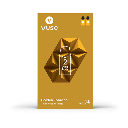 Vuse Alto Pod Golden Tobacco 1.8% Product Filter Image