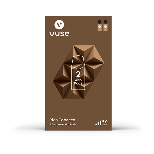 Vuse Alto Pod Rich Tobacco 5% Product Filter Image