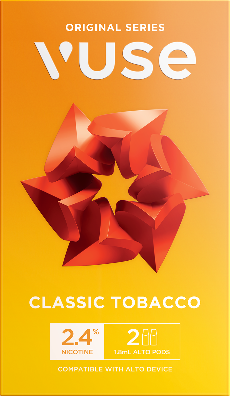Vuse Alto Pod Classic Tobacco 2.4% Product Filter Image