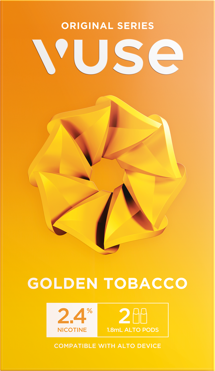 Vuse Alto Pod Golden Tobacco 2.4% Product Filter Image