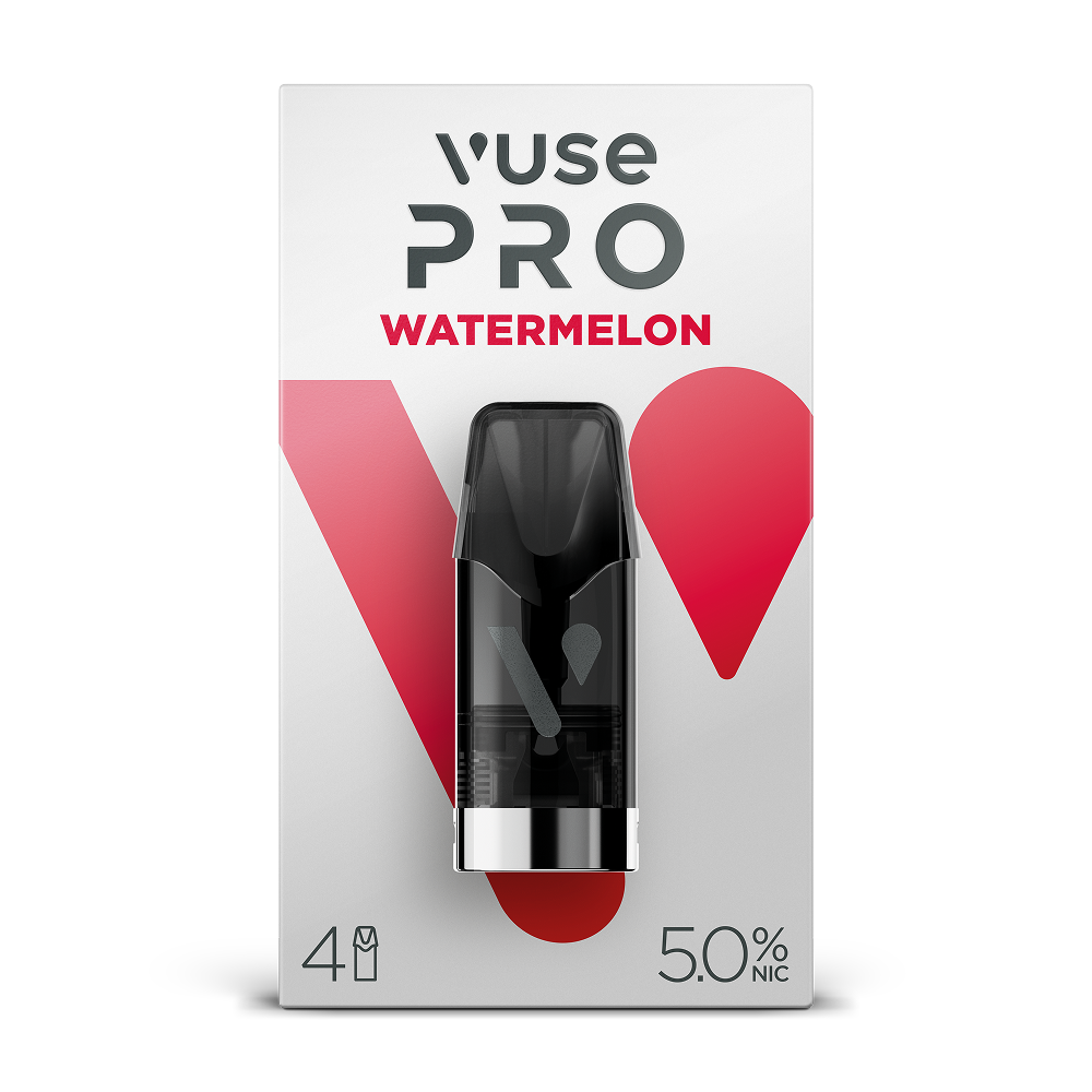 Vuse Pro Pod Watermelon  5% 4-pod Product Filter Image
