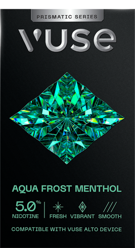 Vuse Alto Prismatic Series Aqua Frost Menthol 5% Product Filter Image